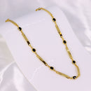 Colar de Pedras Zircônias Pretas