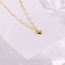 Gargantilha Pérola e Coração