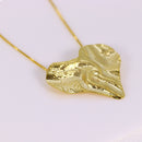 Colar Orgânico de Coração