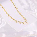 Colar Pingente de Cruz Dourada