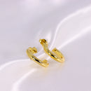 Brincos De Argola Liso Tam. M