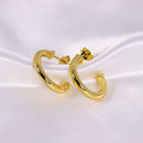 Brincos De Argola Liso Tam. P