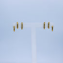 Trio argola quadrada