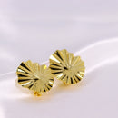 Brinco de Chapa Redondo Amassado