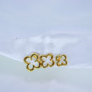 Brinco conjunto Trio de Trevo