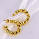 Brinco de Argola Torcido M