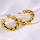 Brinco de Argola Torcido M