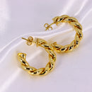 Brinco de Argola Torcido M