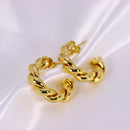 Brinco de Argola Torcido P