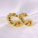 Brinco de Argola Torcido P