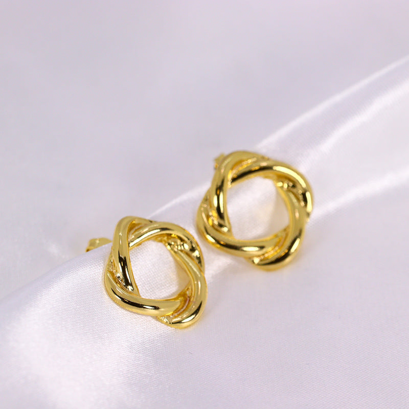 Brinco Nó Dourado