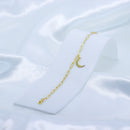 Pulseira pingente de lua