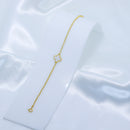 Pulseira de Trevo Branco