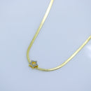 Colar Choker Estrela Brilhante