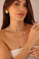 Bracelete Minimalista com Pontas Arredondadas
