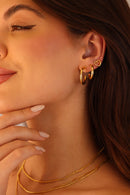 Brincos De Argola Liso Tam. P