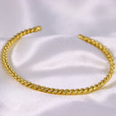 Bracelete em Espiral Slim