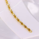 Pulseira Malha com Elos Ovais