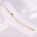 Pulseira com Pingente de Strass Cravejado