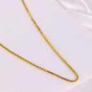 Kit Colar Malha Fina Longo + Gargantilha Canutilho de Medalha