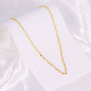 Colar de Corações Entrelaçados