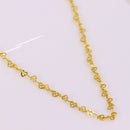 Colar de Corações Entrelaçados